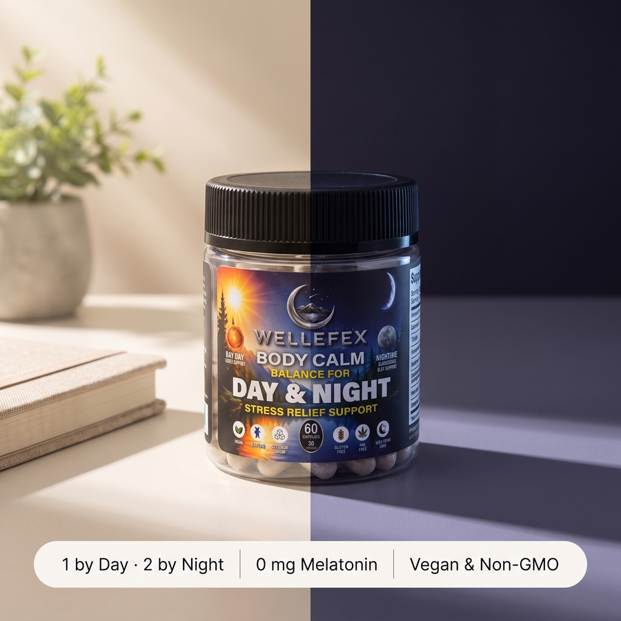 Body Calm Day & Night — Stress Relief Capsules