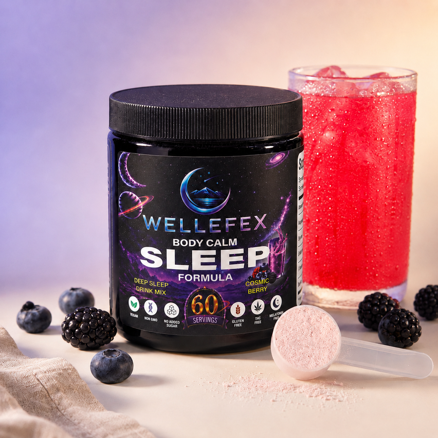 Body Calm Sleep Formula — Deep Sleep Drink Mix (Cosmic Berry)